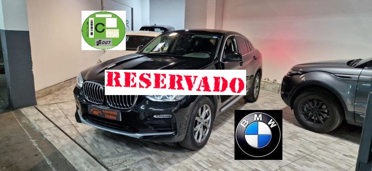 BMW X4 2.0D  X-DRIVE AUTOMATICO FAROS LED-NAVEGADOR-CUERO/TELA  - Foto 1