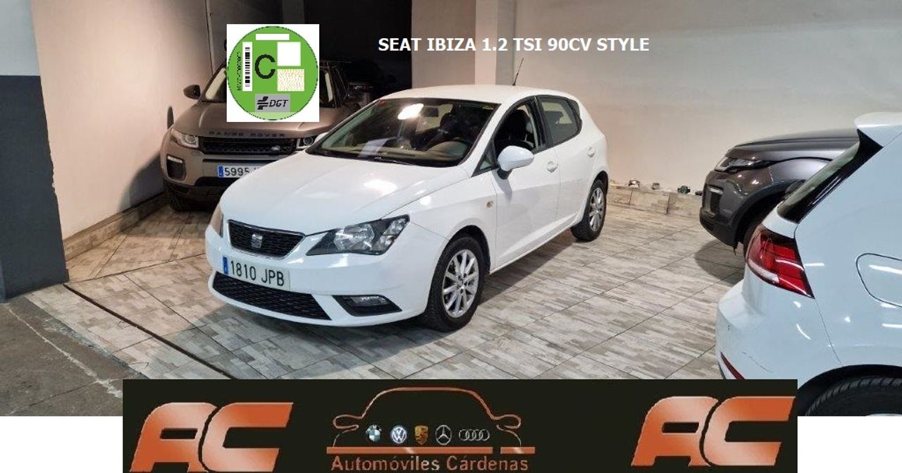 Seat Ibiza 1.2 TSI 90CV STYLE CLIMA-LLANTAS ALUMINIO-BLUETOOTH  - Foto 1
