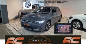 Volkswagen Golf 2.0 TDI 115CV ACTIVE NAVEGADOR GPS-APPLE CARPLAY  - Foto 2