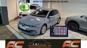 Volkswagen Golf 2.0 TDI 150CV DSG LIFE APPLE CARPLAY-BLUETOOTH-SENSORES DEL Y TRASEROS  - Foto 3