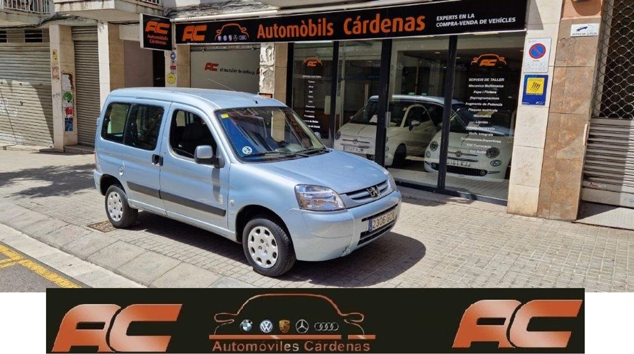 Peugeot Partner 1.6 HDI 75CV KOMBI 5 AIRE-DIRECCION ASISTIDA- PUERTA LATERAL  - Foto 1