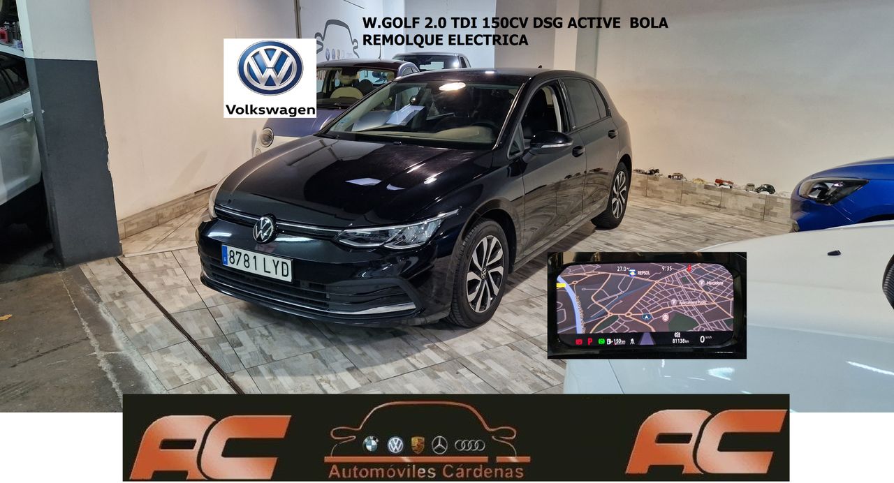 Volkswagen Golf 2.0 TDI 150CV DSG ACTIVE   COCKPIT-NAVEGADOR GPS.BOLA REMOLQUE  - Foto 1