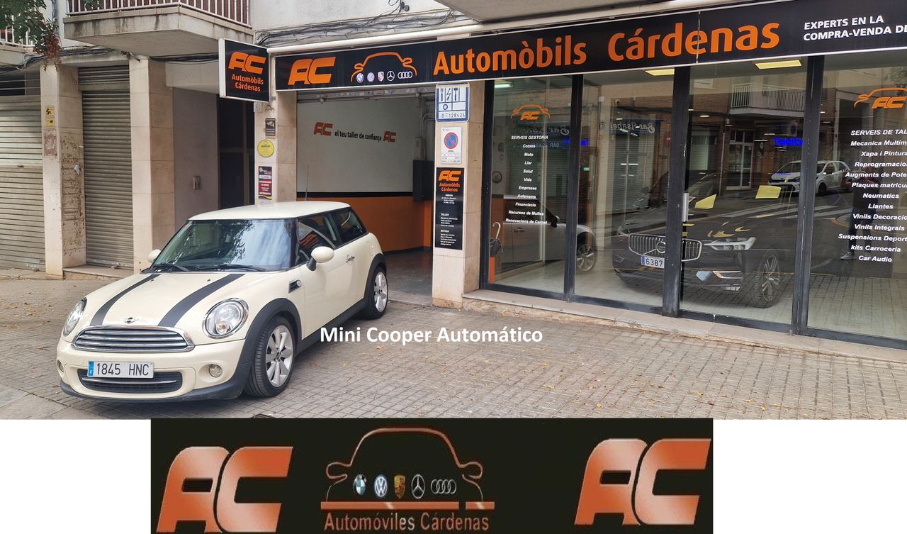 MINI Cooper 1.6 122cv AUTOMATICO CLIMA-LLANTA 17