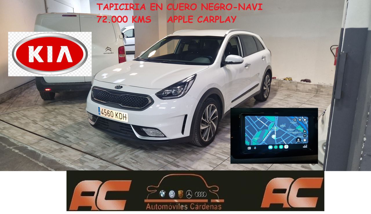 Kia Niro KIA NIRO 1.6 GDI HIDRIDO EMOTION  FULL EQUIPE DE VERDAD NAVEGADOR GPS-APPLE CARPLAY -ANDROID Auto  - Foto 1