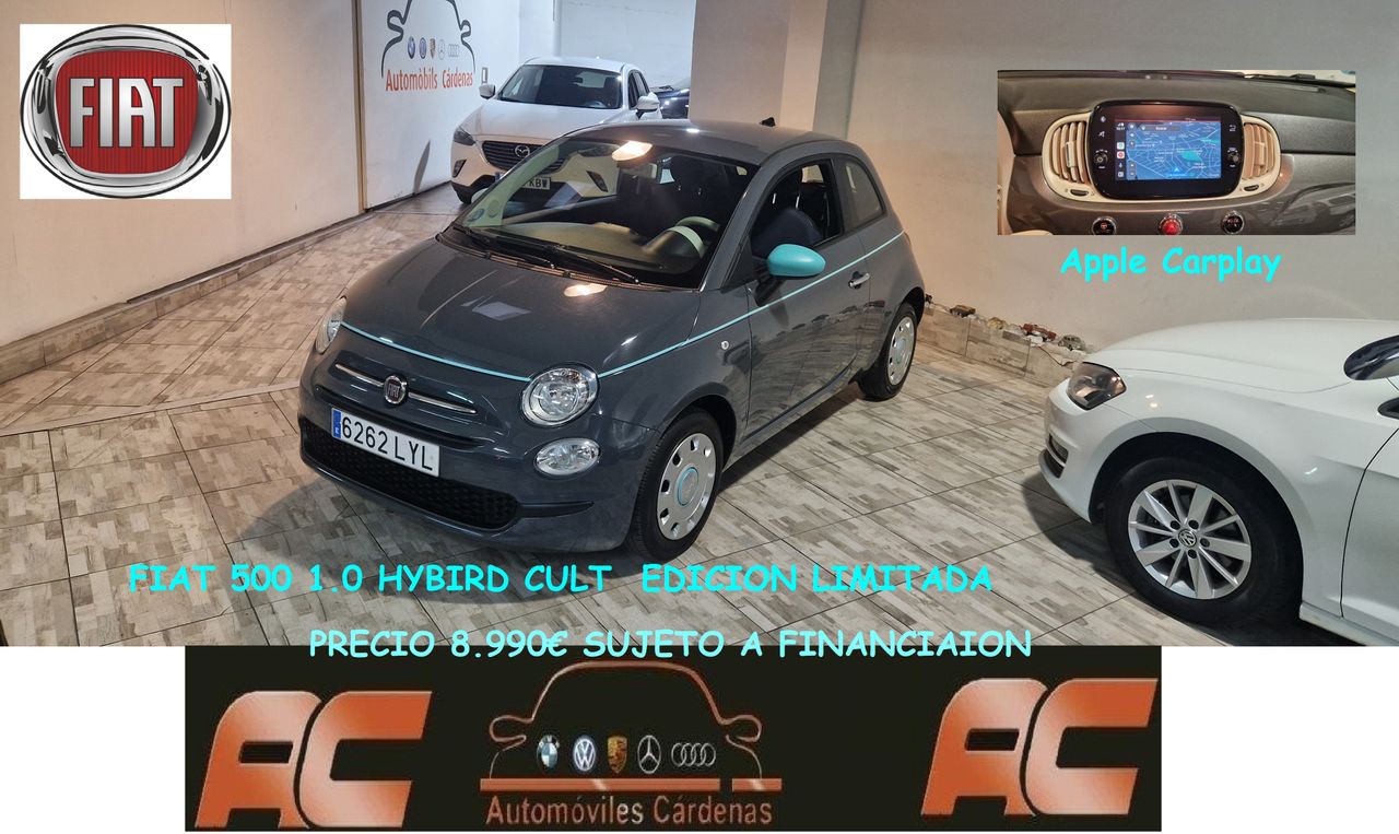 Fiat 500 1.0 hybrid CULT APPLE CARPLAY-BLUETOOTH-  - Foto 1