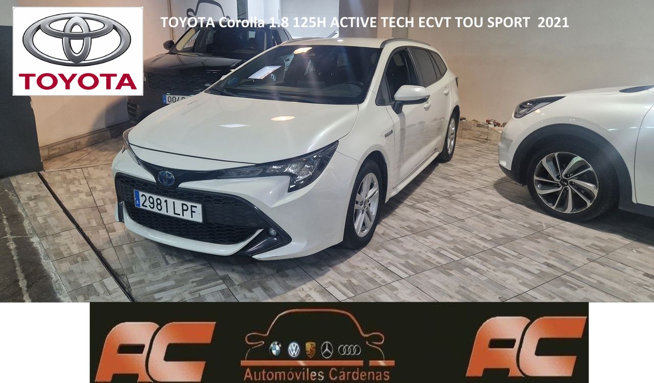 Toyota Corolla Touring Sports TOYOTA Corolla 1.8 125H ACTIVE TECH ECVT TOU SPORT NAVEGADOR GPS-APPLE CARPLAY -ANDROID Auto  - Foto 1