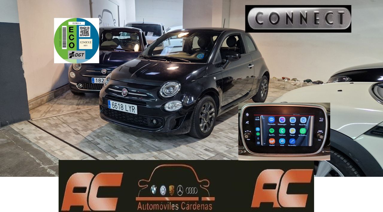 Fiat 500 1.0 Hybrid CONNECT 06/2022 APPLE CARPLAY-CLIMA-LLANTAS  - Foto 1