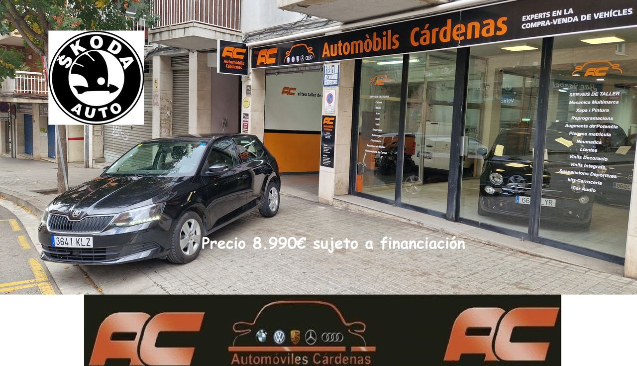 Skoda Fabia 1.0 MPI AMBTION 75CV TEMPOMAT-LLANTAS ALUMINIO  - Foto 1