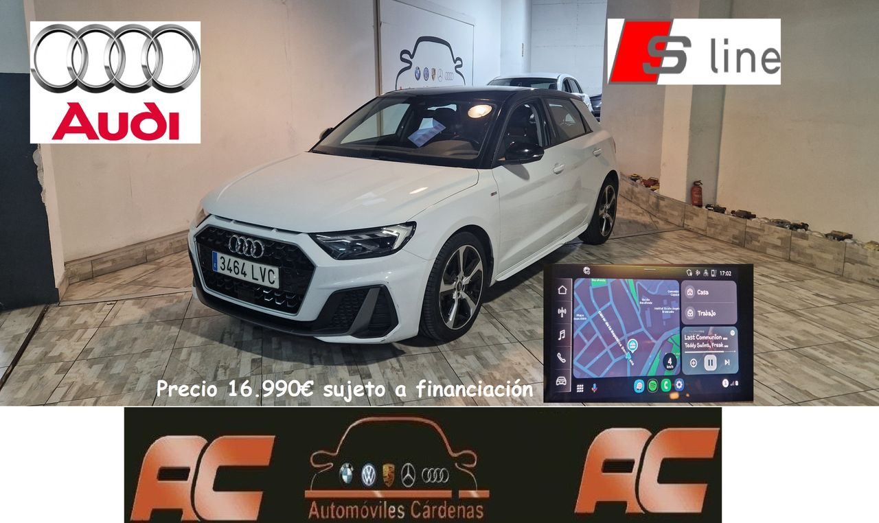 Audi A1  Sportback 25 TFSI 95CV ADRENALIN S- LINE APPLE CARPLAY-BLUETOOTH-SENSORES TRASEROS  - Foto 1