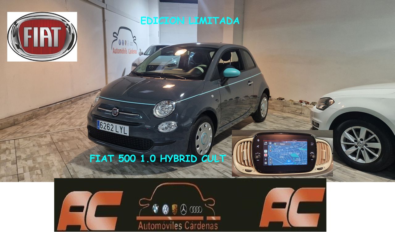 Fiat 500 1.0 hybrid CULT APPLE CARPLAY-BLUETOOTH-  - Foto 1