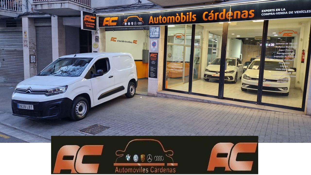 Citroën Berlingo 1.6 HDI 75CV 2 PLAZAS, AIRE ACONDICIONADO-BLUETTOH-USB  - Foto 1