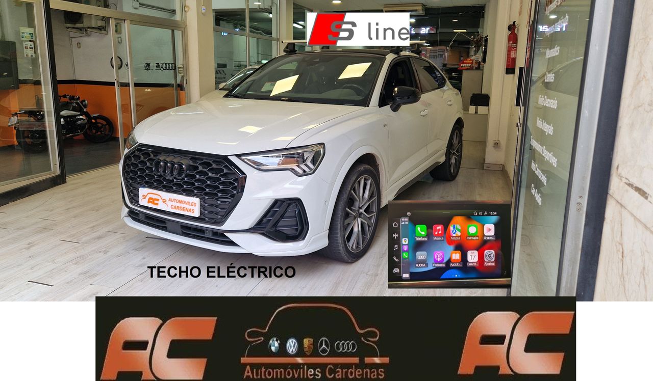 Audi Q3 AUDI Q3 Sportback S-Line 35 TDI 110kW 150CV S Tronic TECHO ELECTRICO- S-LINE-APPLE CARPLAY-S-TRONIC  - Foto 1