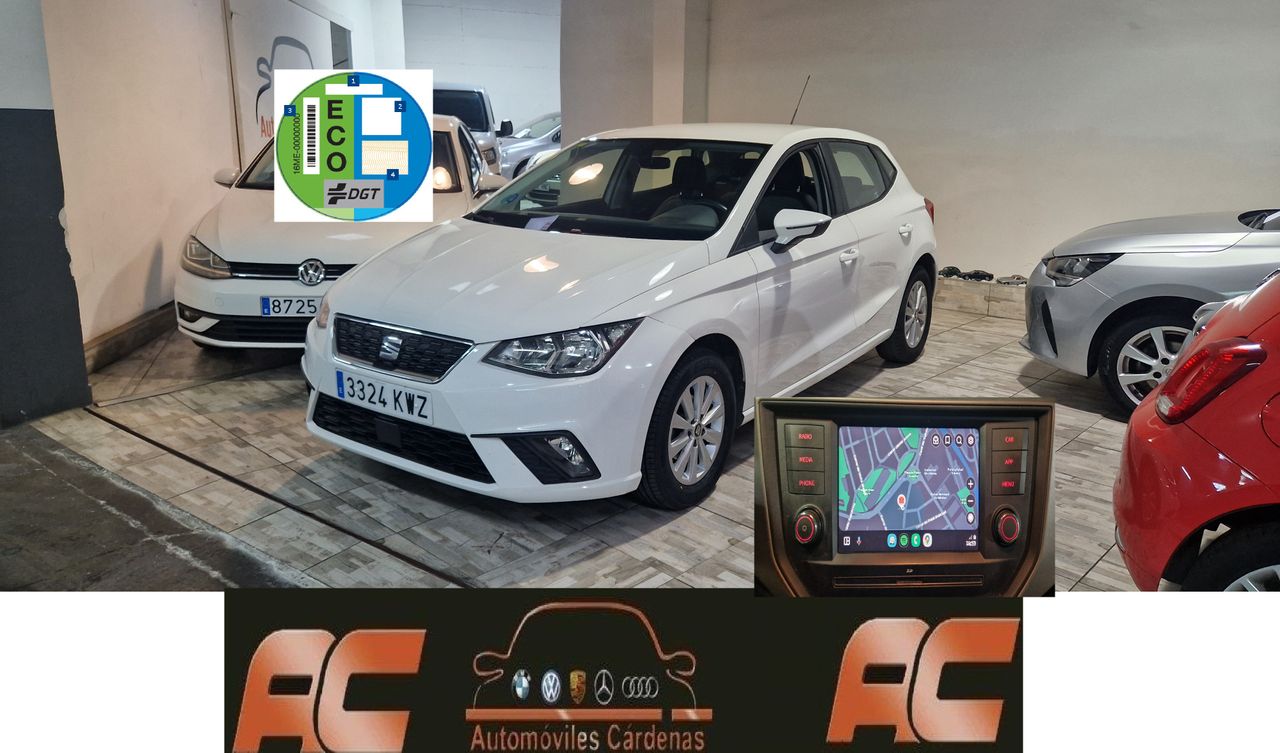 Seat Ibiza 1.0 TGI 66kW 90CV Style Plus APPLE CARPLAY-BLUETOOTH-SENSORES   TRASEROS  - Foto 1