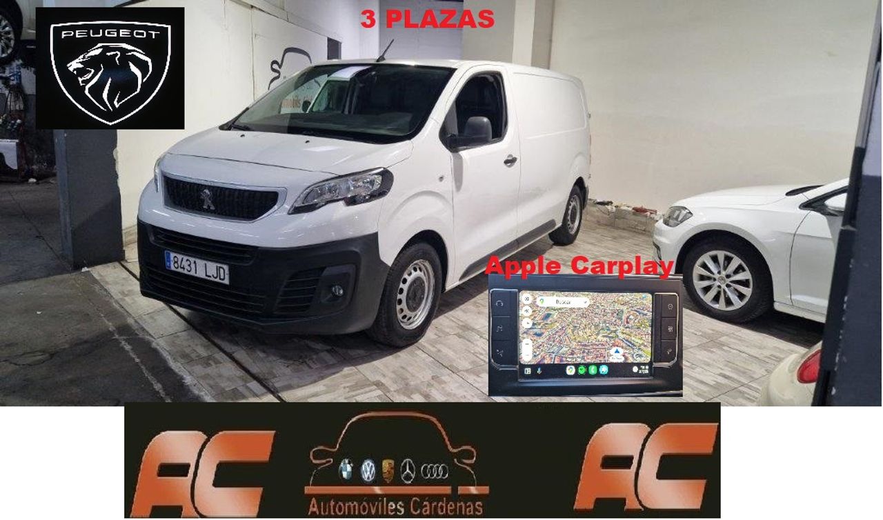 Peugeot Expert Furgon Premium 1.5 BlueHDi 100 Standard 3 PLAZAS-NAVEGADOR GPS  - Foto 1