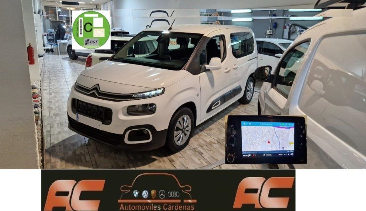 Citroën Berlingo 1.5 HDI 75CV  MULTIESPACE APPLE CARPLAY-BLUETOOTH-SENSORES   TRASEROS  - Foto 1