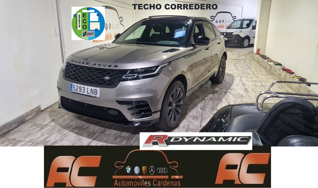 Land-Rover Range Rover Velar LAND-ROVER Range Rover Velar 2.0D I4 RDynamic S 4WD Auto TECHO PANORAMICO-APPLE CARPLAY-CAMARA 360  - Foto 1