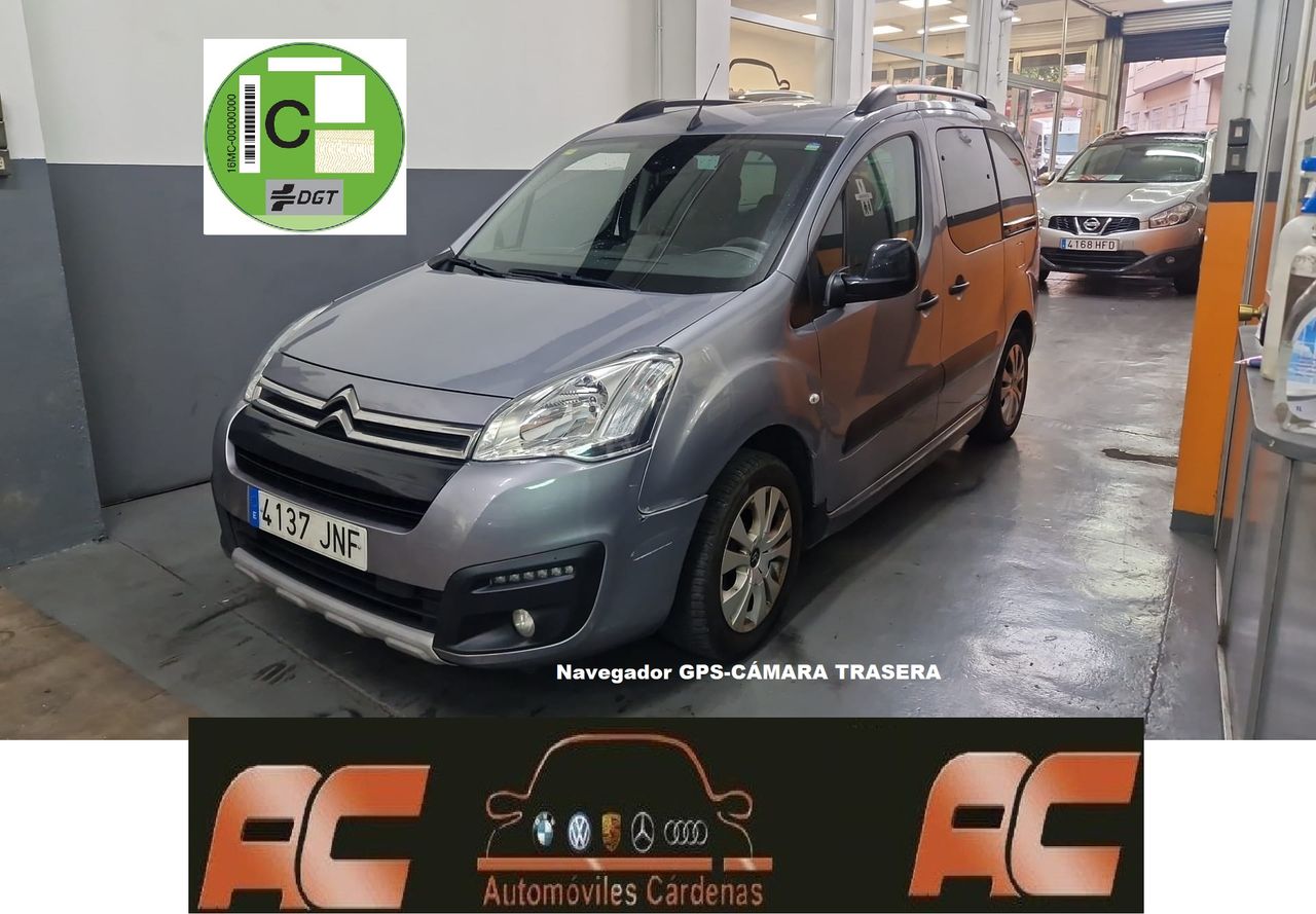 Citroën Berlingo 1.6 HDI 120CV XR PLUS MULTIESPACE NAVEGADOR GPS-CA,ARA TRASERA  - Foto 1