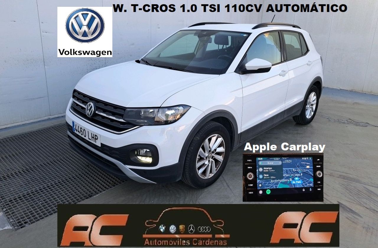 Volkswagen T-Cross 1.0  TSI 115CV ADVANCE DSG APPLE CARPLAY-BLUETOOTH. AUTOMATICO  - Foto 1