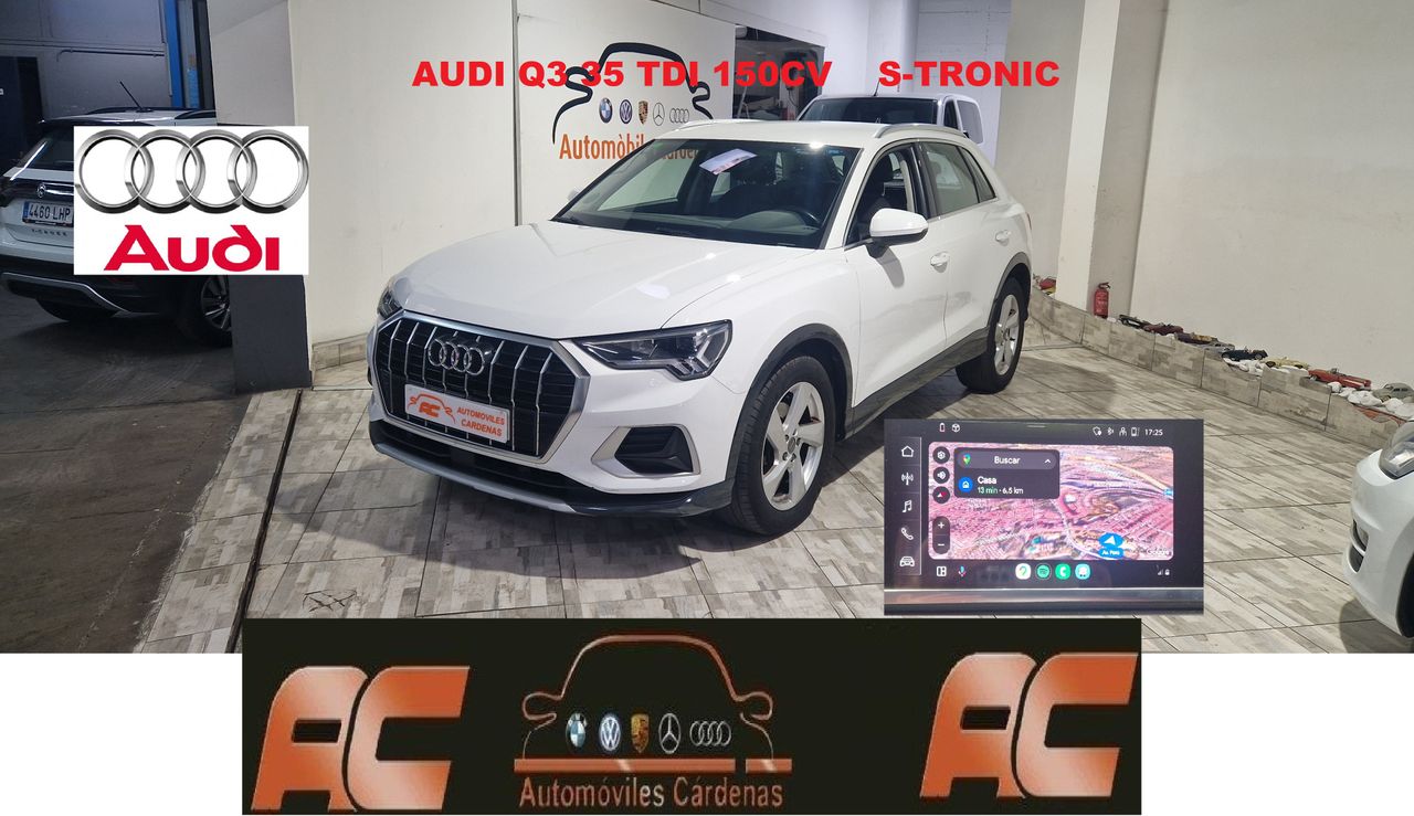 Audi Q3 35 TDI ADVANCED S-TRONIC 150CV APPLE CARPLAY-BLUETOOTH. AUTOMATICO  - Foto 1