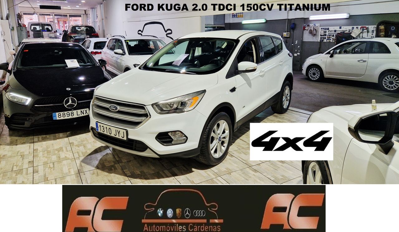 Ford Kuga 2.0 TDCI 150CV 4X4 TITANIUM NAVEGADOR-TRACCION 4X4  - Foto 1
