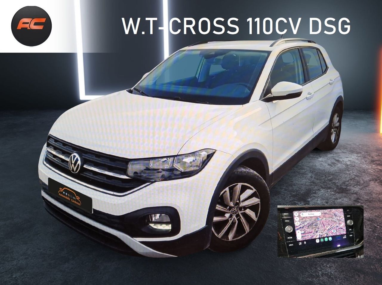 Volkswagen T-Cross 1.0 TSI 110CV DSG ADVANCE APPLE CARPLAY ANROD AUTO - Foto 1