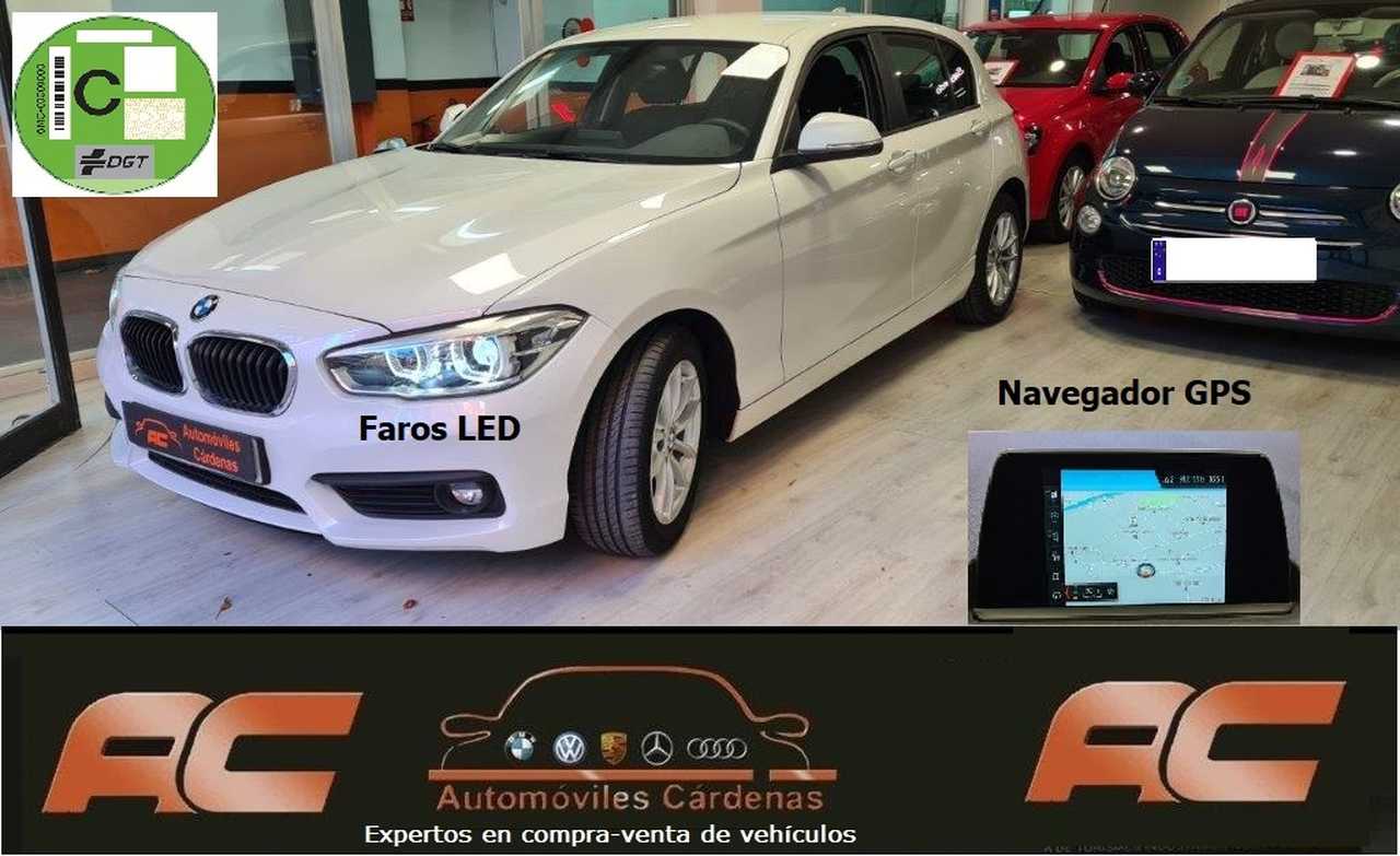 BMW Serie 1 116D 5 PUERTAS NAVEGADOR GPS-FAROS LED-SENSORES APAR T  - Foto 1