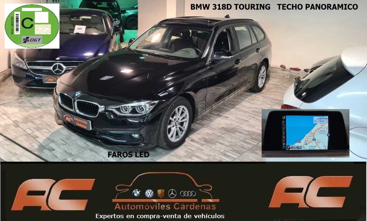 BMW Serie 3 Touring 318D TECHO-CAMARA T-GPS-FAROS LED  - Foto 1