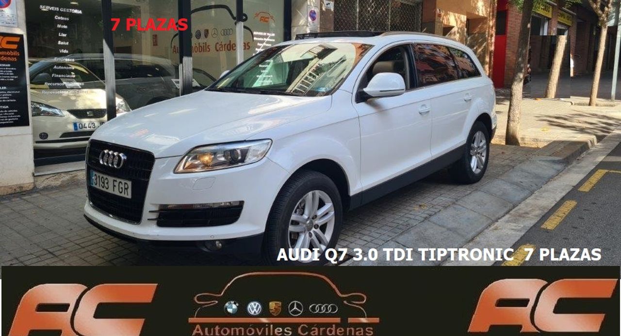Audi Q7 3.0 TDI V6 TIPTRONIC TECHO ELECTRICO-7 PLAZAS.CUERO-NAVI-XENON  - Foto 1