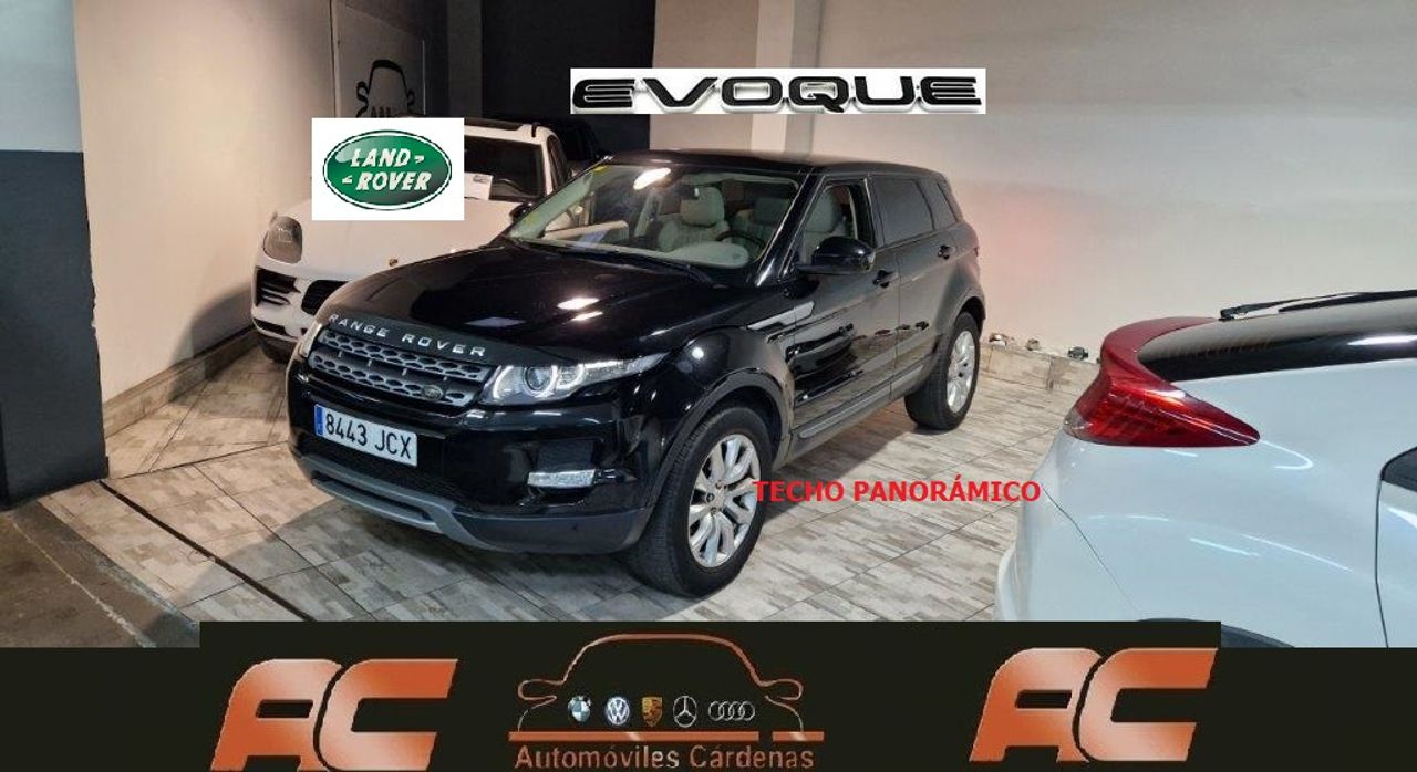 Land-Rover Range Rover Evoque 2.0 TD4 HSE TECHO PANORAMICO-BLUETOOTH-TAPICERIA BEIGE  - Foto 1