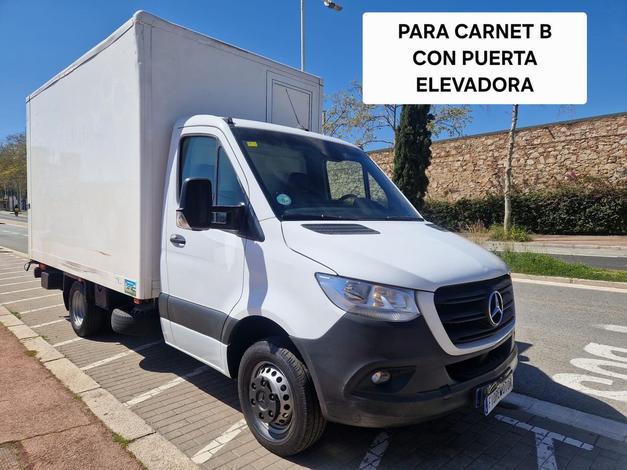 Mercedes Sprinter 516 LARGO  CON PUERTA ELEVADORA  3.5 T  - Foto 1