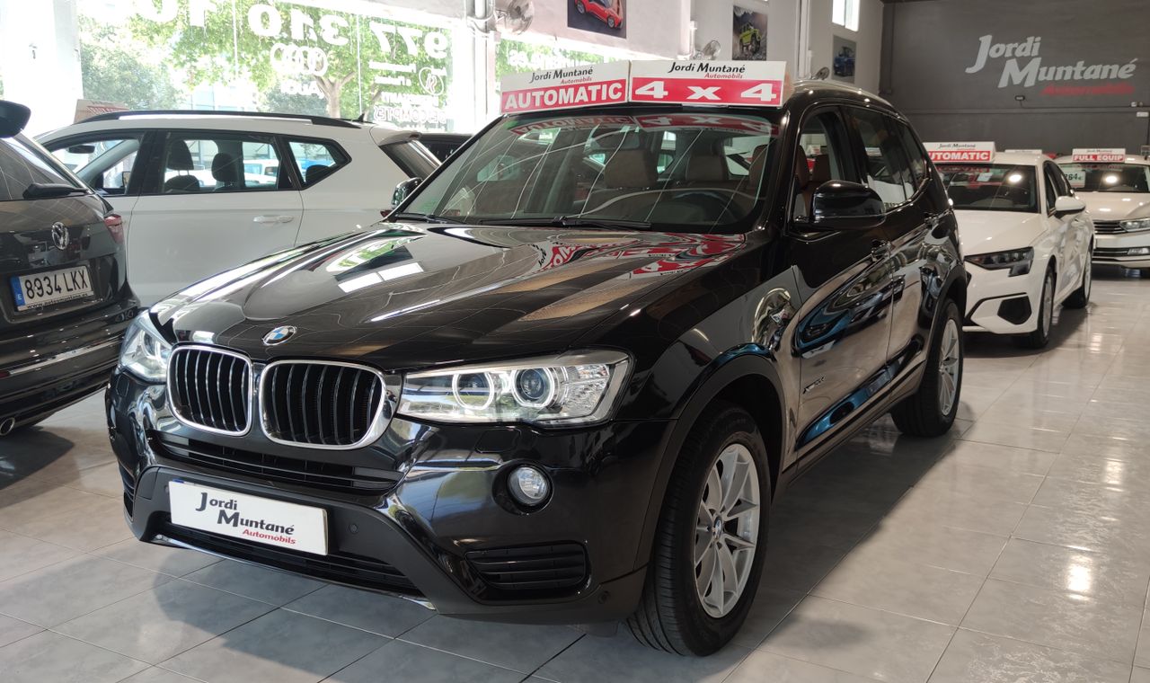 BMW X3 X-DRIVE 2.0D 190CV AUTOMÁTICO.- 