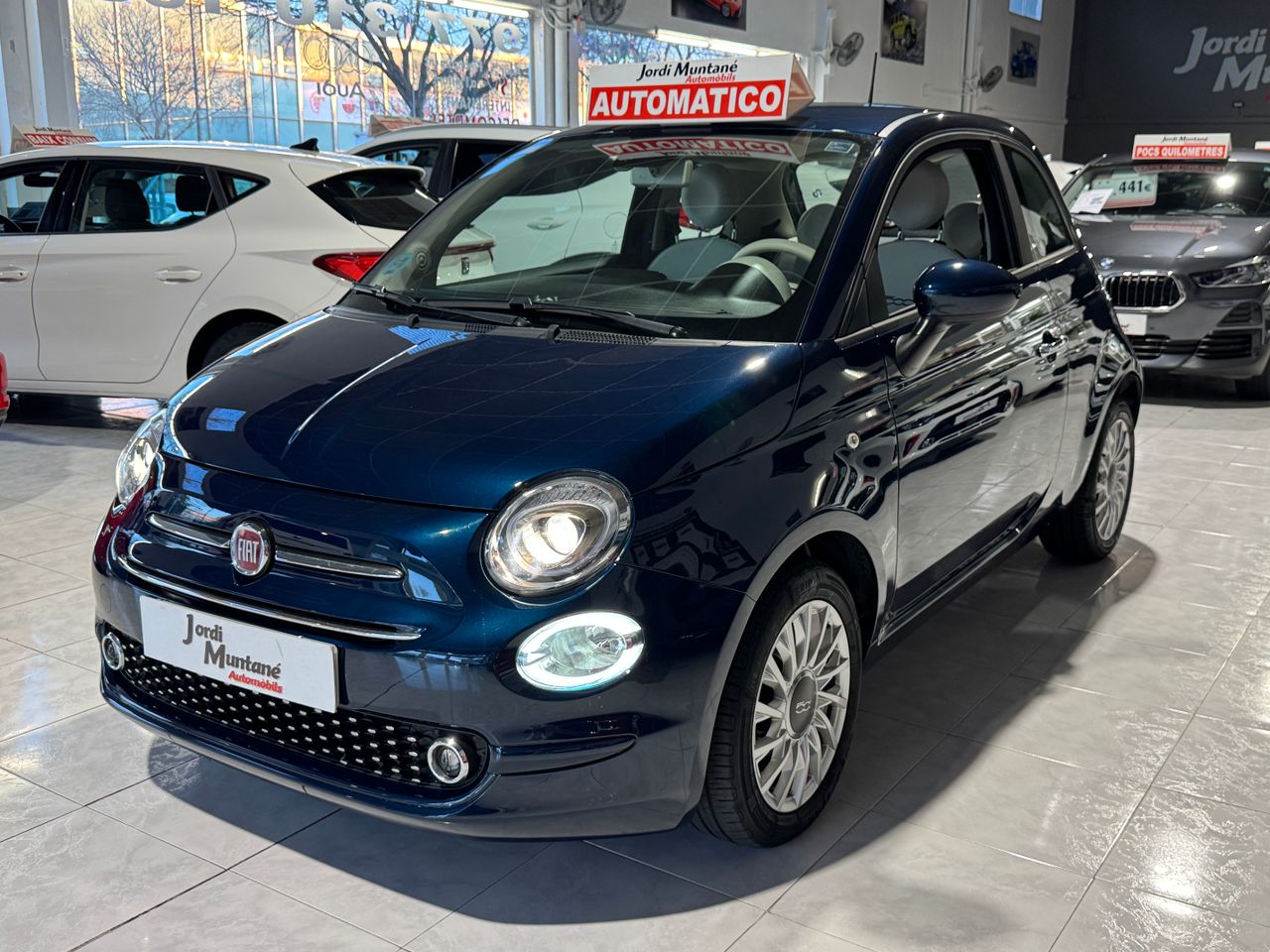 Fiat 500 Lounge Automático 1.2i 69CV.- 