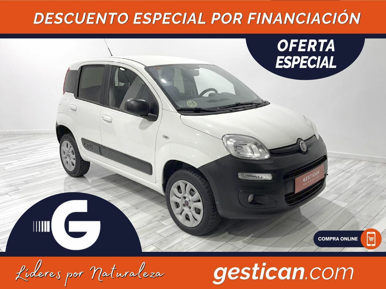 Fiat Panda 1.3 75cv Diésel 4x4 E5+ G1868  - Foto 1