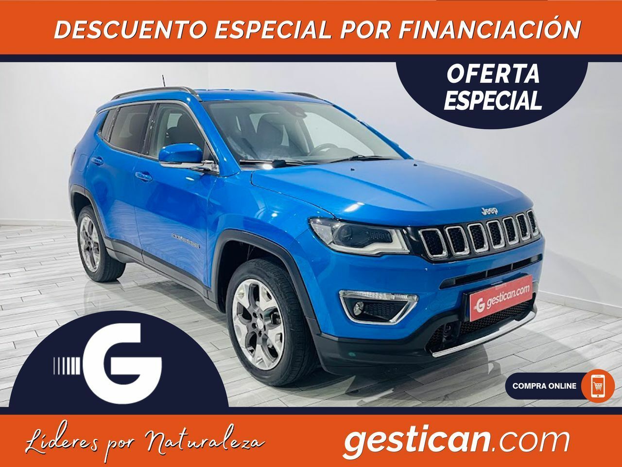 Jeep Compass 2.0 Mjet 103kW Limited 4x4 ATX G3399  - Foto 1