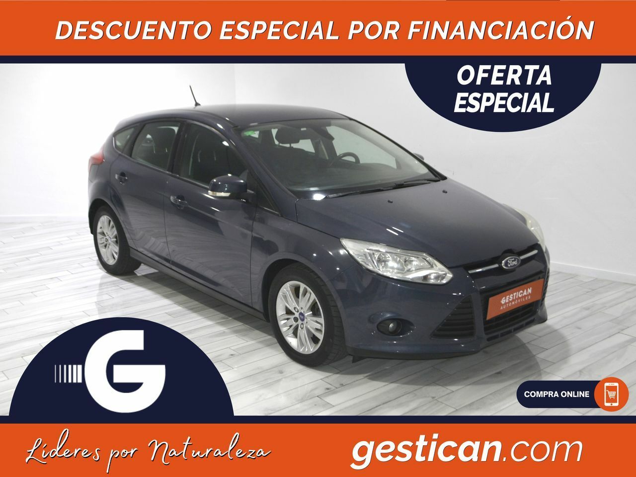 Ford Focus 1.6 TDCi 95cv Trend G8497  - Foto 1