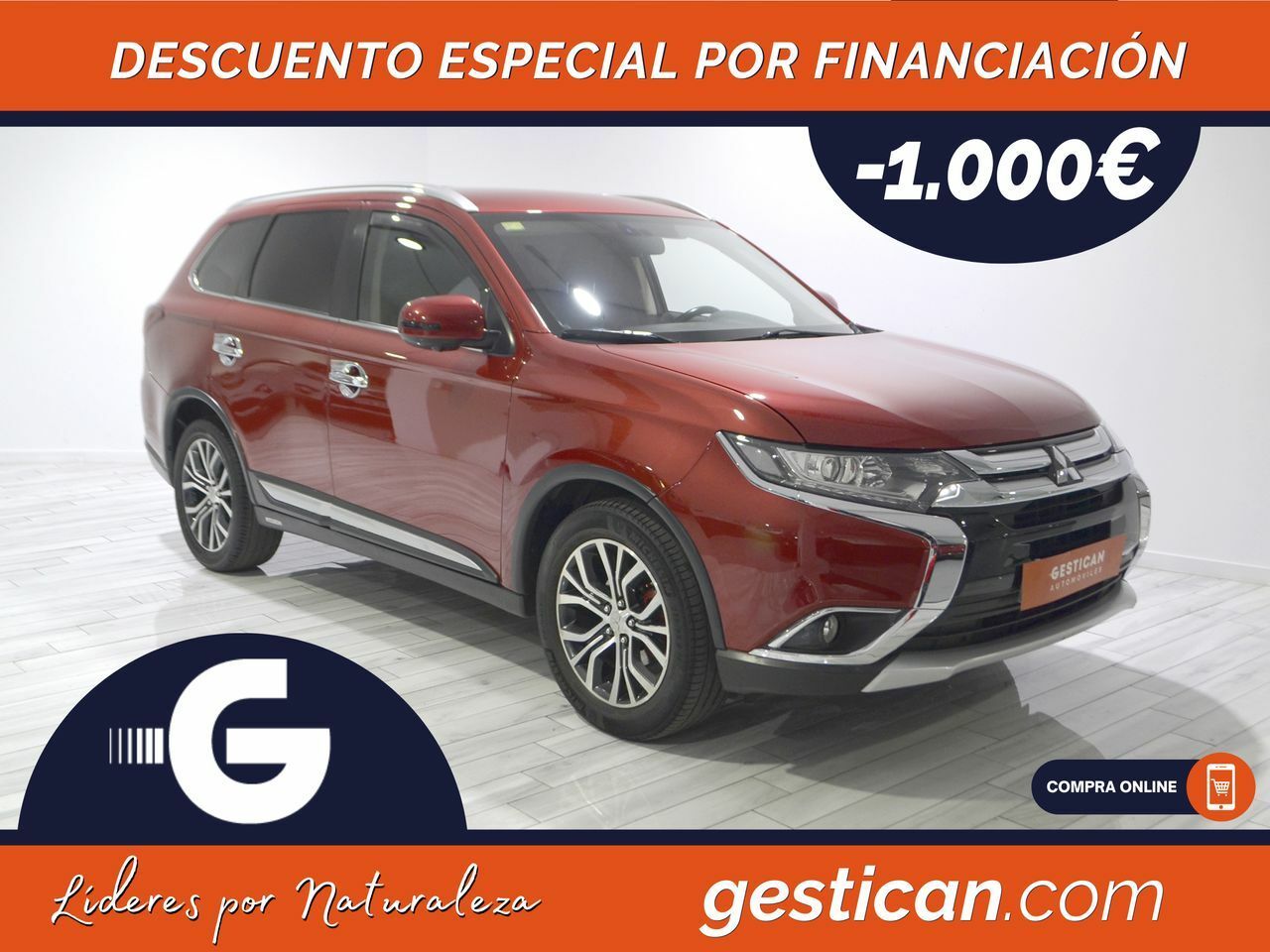 Mitsubishi Outlander 200 MPI Motion CVT 2WD 5 Plazas G0141  - Foto 1