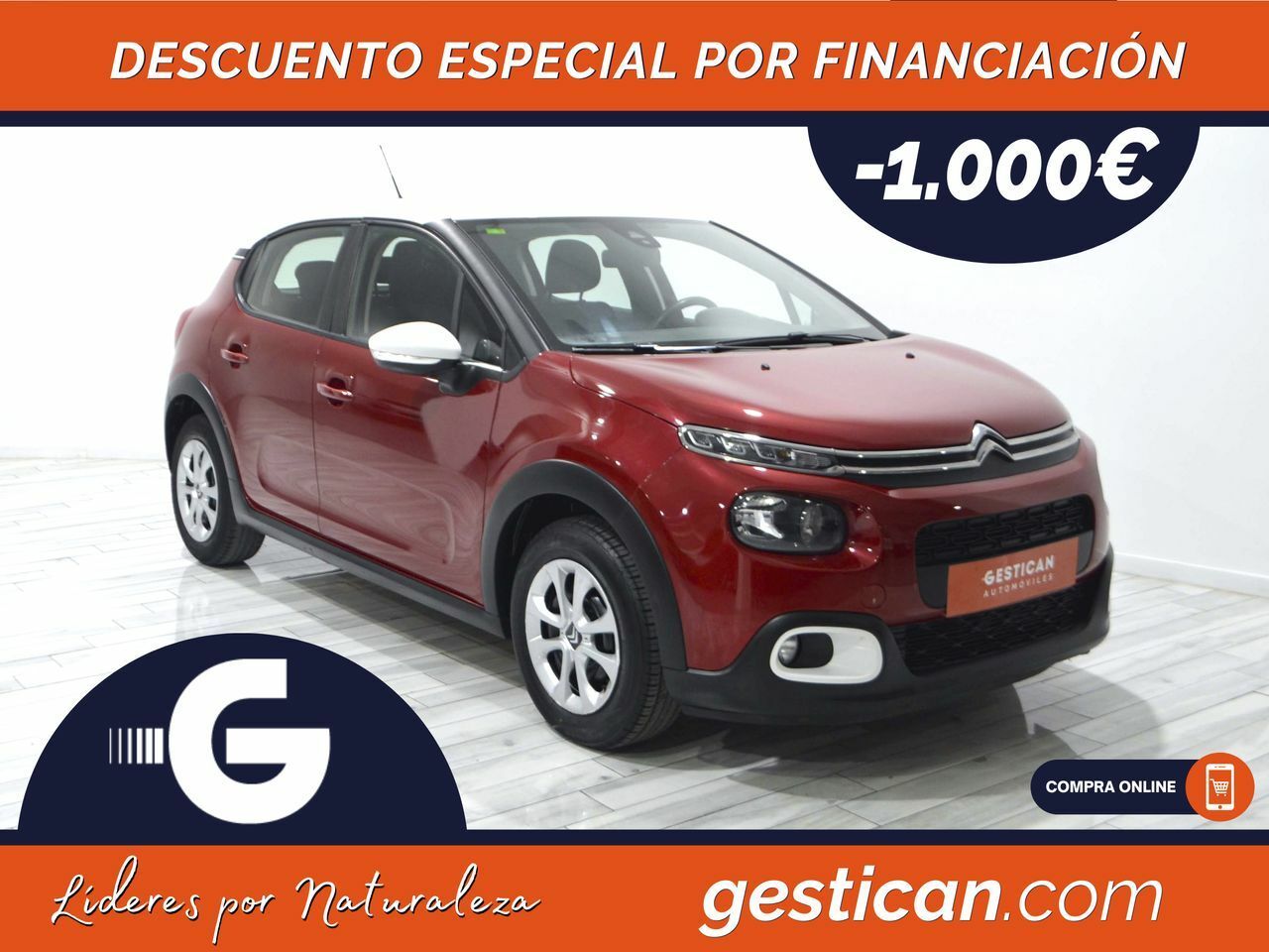 Citroën C3 PureTech 60KW (83CV) FEEL G4018  - Foto 1