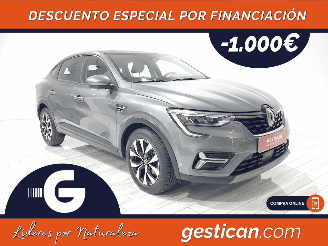 Renault Arkana Intens E-TECH Híbrido 105kW(145CV) G7617  - Foto 1