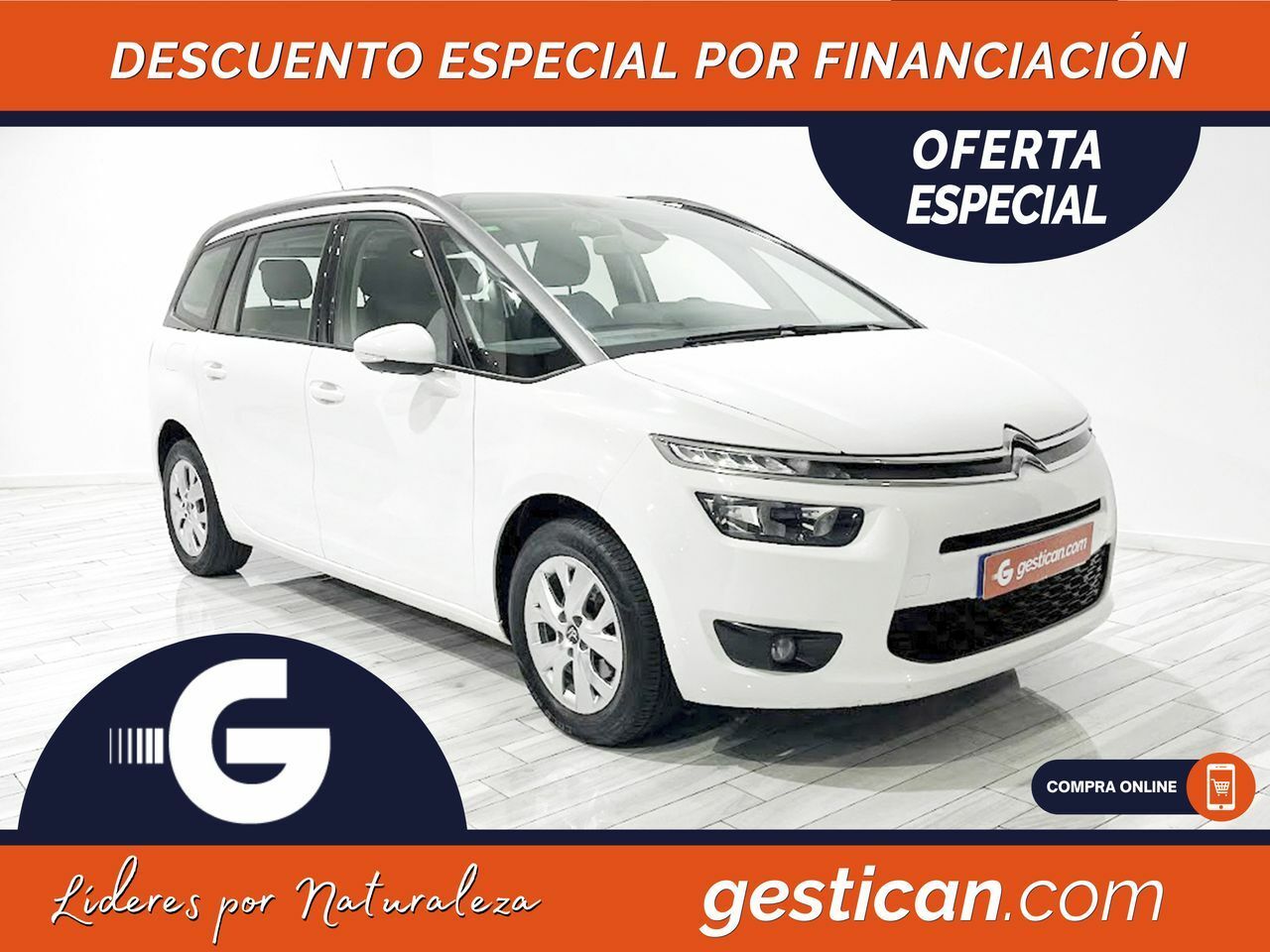 Citroën Grand C4 Picasso PureTech 130 S&S 6v Feel Edition G6532  - Foto 1