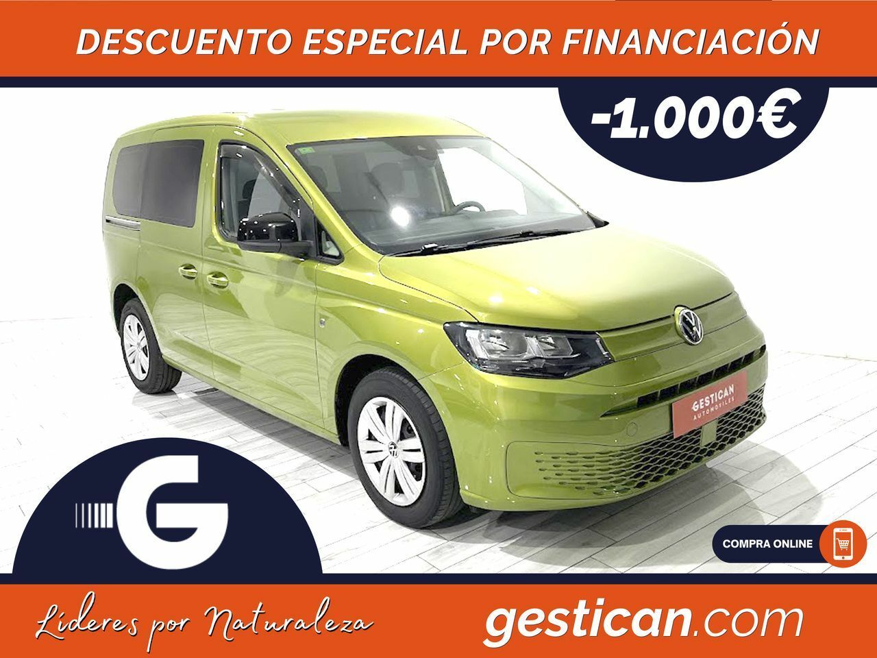 Volkswagen Caddy Beach 2.0 TDI 75kW (102CV) BMT G8041  - Foto 1