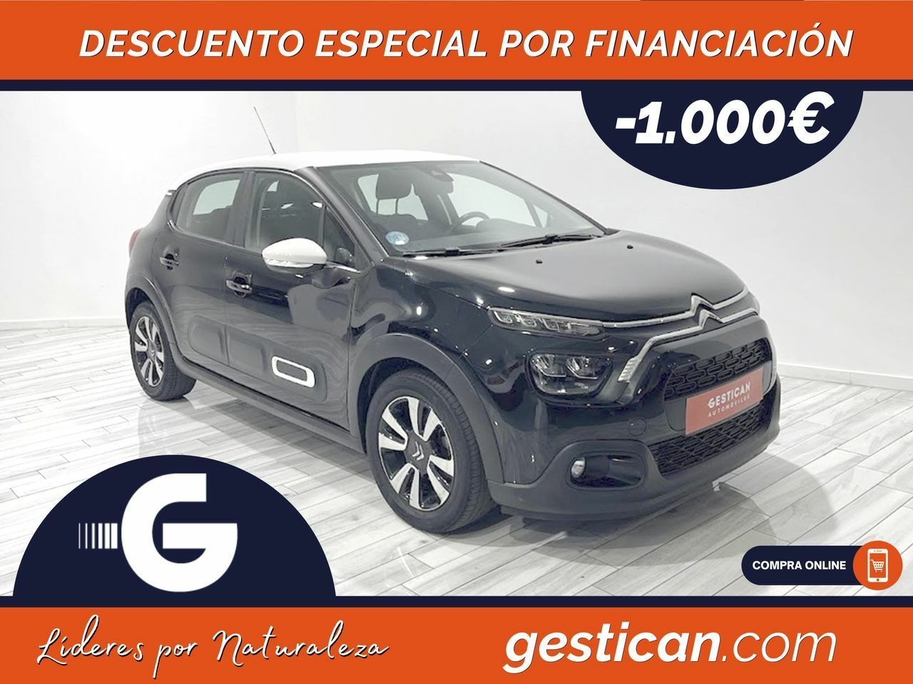 Citroën C3 PureTech 60KW (83CV) Feel Pack G1647  - Foto 1