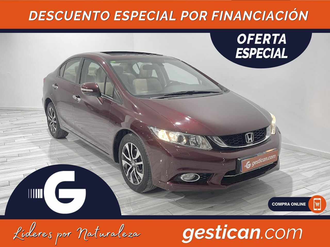 Honda Civic 1.8 i-VTEC Executive Pack Auto G3529  - Foto 1