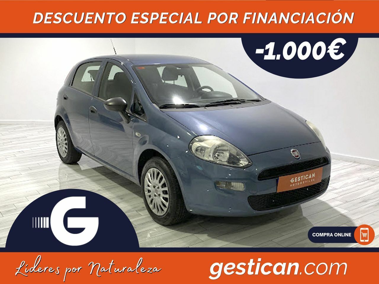 Fiat Punto 1.4 8v 57kW (77CV) Gasolina S&S G3432  - Foto 1