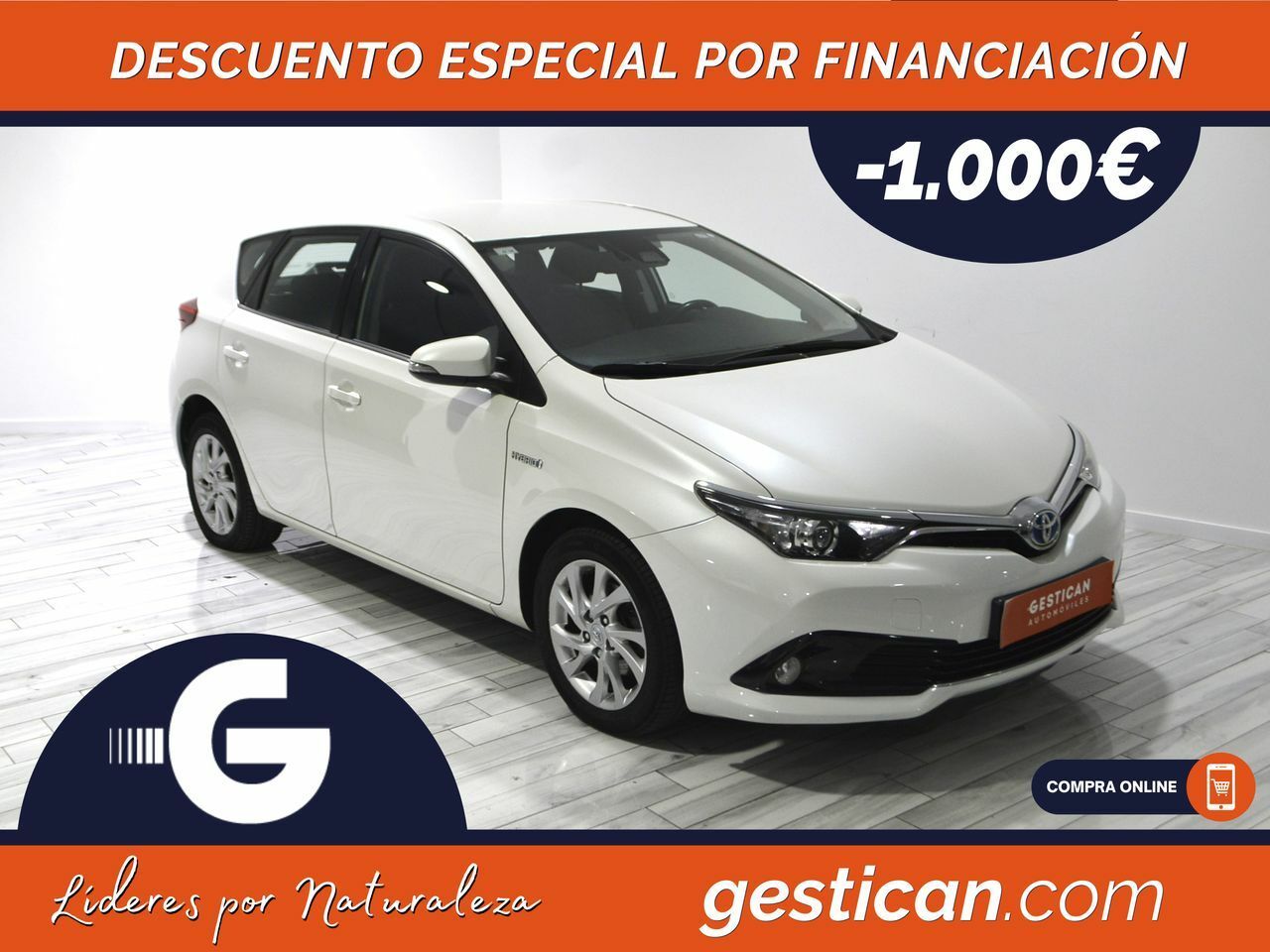 Toyota Auris 1.8 140H Hybrid Active G2634  - Foto 1