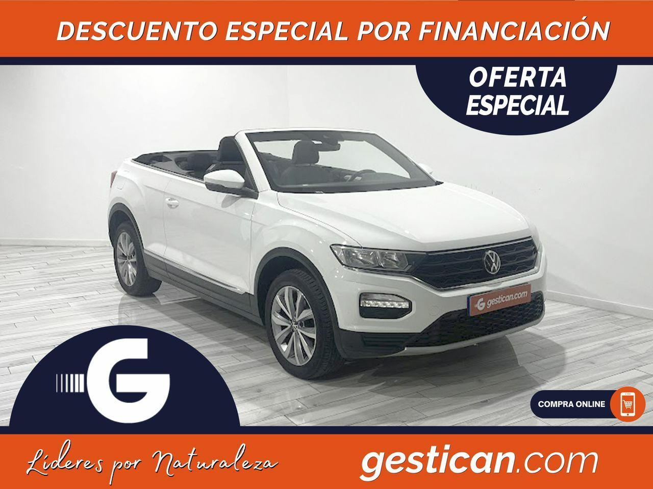 Volkswagen T-Roc Cabrio 1.0 TSI 85kW (115cv) Manual 6 vel G3916  - Foto 1