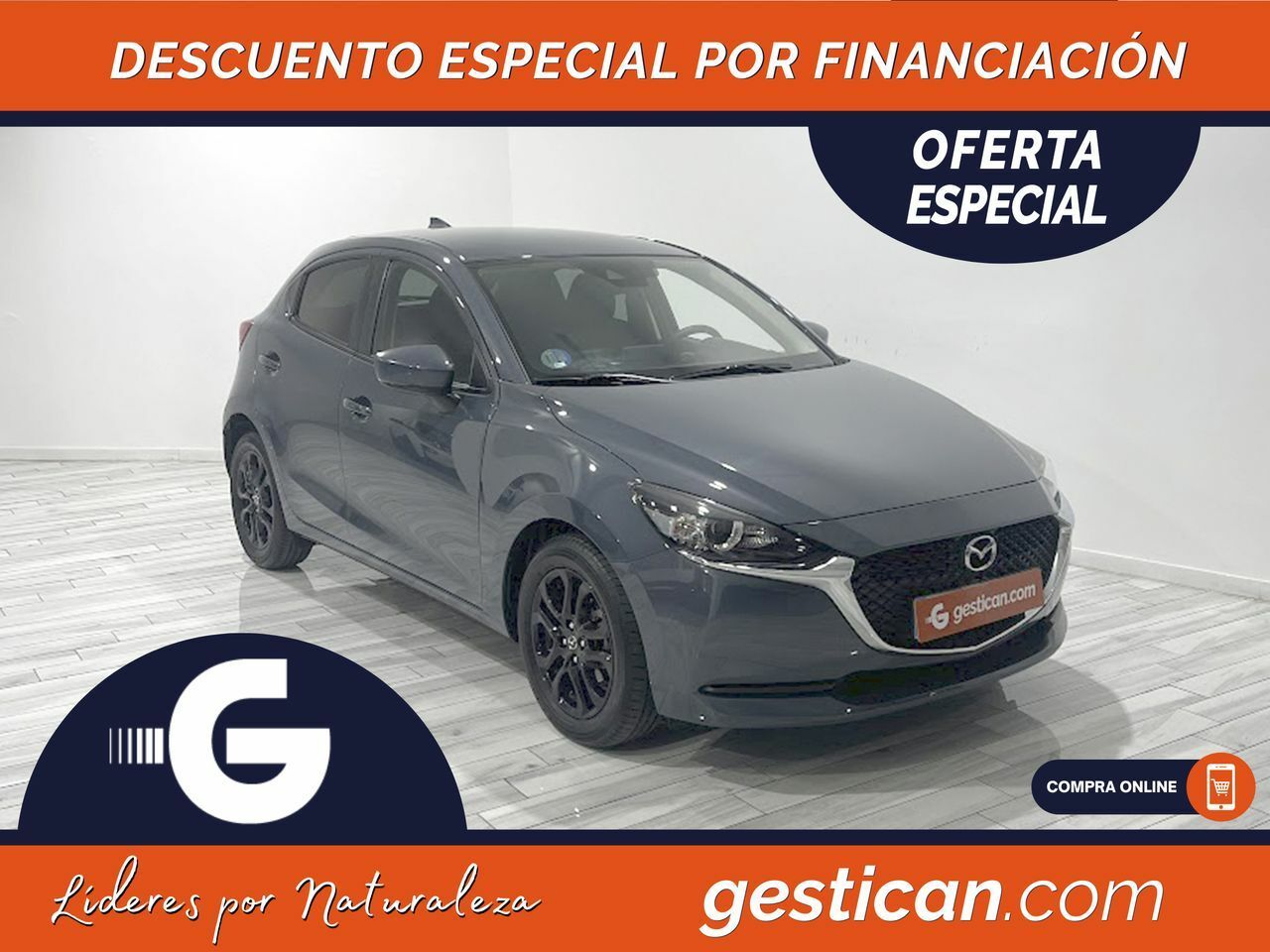 Mazda 2 1.5 GE 66kW (90CV) Black Tech Edition G2645  - Foto 1