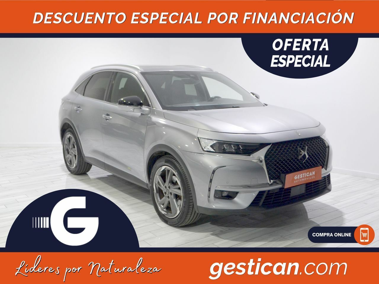 DS Automobiles DS 7 Crossback PureTech 132kW (180CV) Auto. GRAND CHIC G1126  - Foto 1