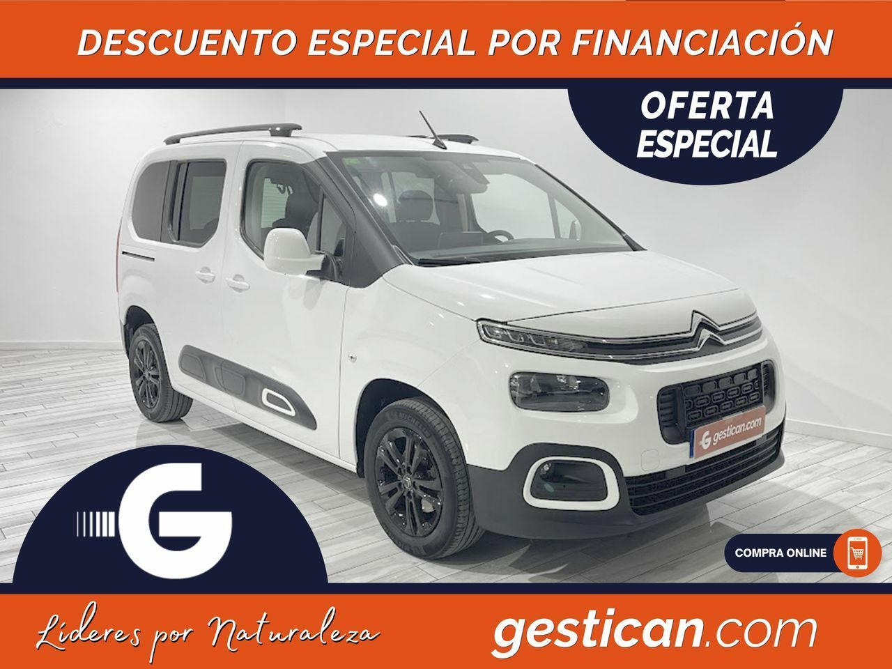 Citroën Berlingo Talla M BlueHDi 100 S&S FEEL G0000  - Foto 1