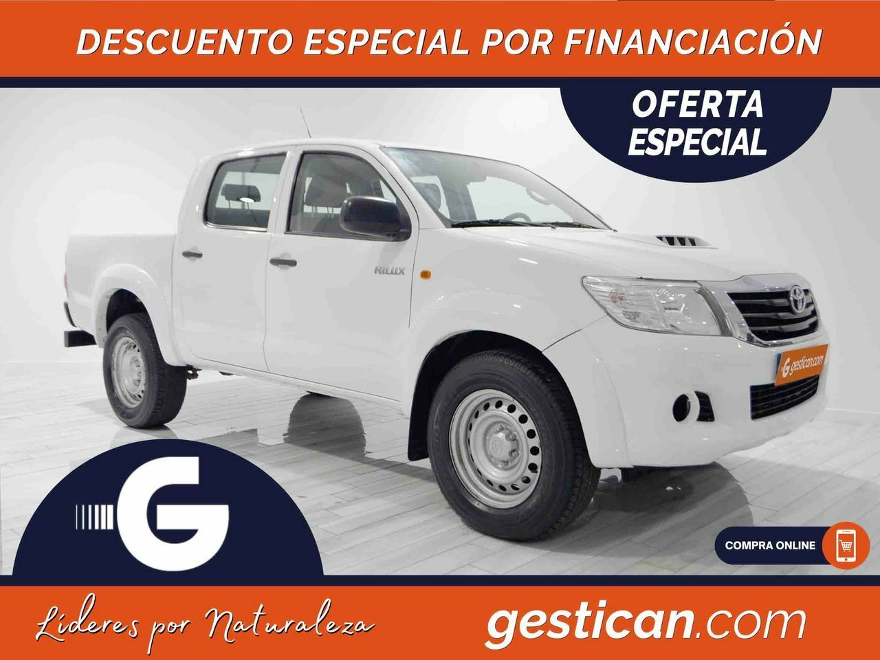 Toyota Hilux 2.5 D-4D Cabina Doble GX G7037  - Foto 1