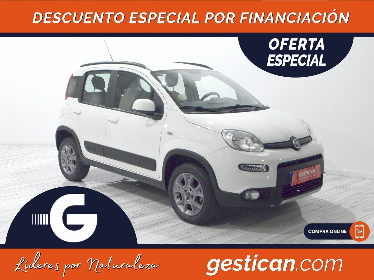 Fiat Panda 1.3 75cv Diésel 4x4 E5+ G9285  - Foto 1